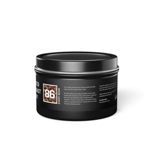 86 EVERYTHING | 86 EVERY BEAN - VOID ROAST 001 - Coffee Bean Scented - Soy Candle by Printify