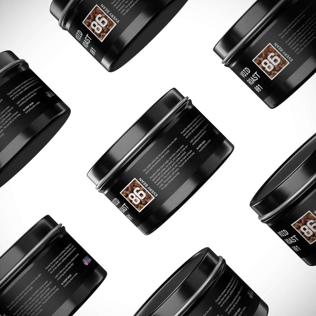 86 EVERYTHING | 86 EVERY BEAN - VOID ROAST 001 - Coffee Bean Scented - Soy Candle by Printify
