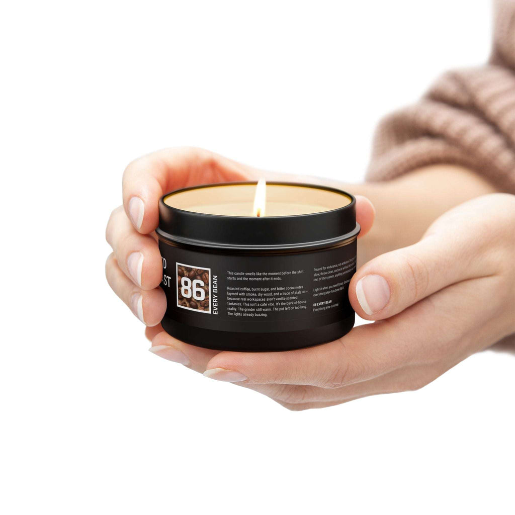 86 EVERYTHING | 86 EVERY BEAN - VOID ROAST 001 - Coffee Bean Scented - Soy Candle by Printify