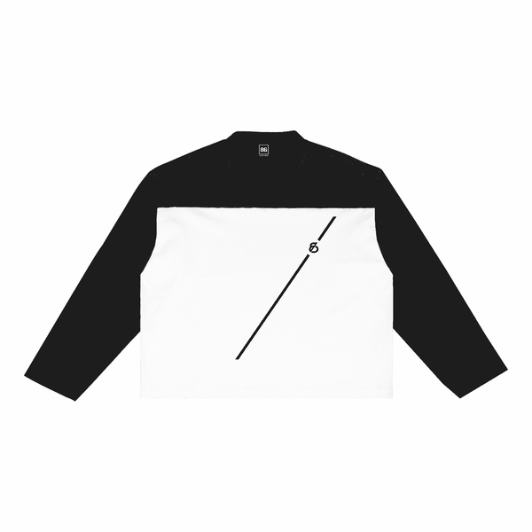 86 EVERYTHING | BLACK LABEL // BL-86-BLOC-01 - SUN FADE - Color-Blocked T-Shirt by ODMPOD