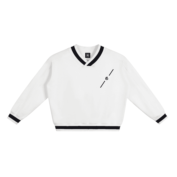 86 EVERYTHING | BLACK LABEL // BL-86-VNCS-01 - V-NECK CROP CHASSIS - Sweatshirt by ODMPOD