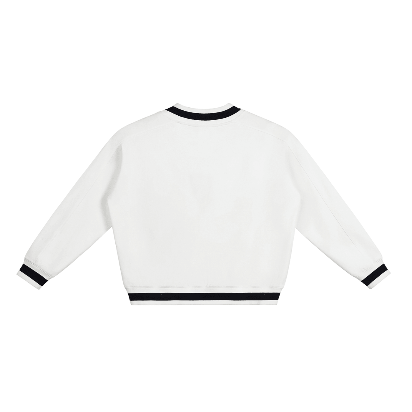 86 EVERYTHING | BLACK LABEL - BL - 86 - VNCS - 01 // V - NECK CROP CHASSIS - Sweatshirt - 86 EVERYTHING - Sweater