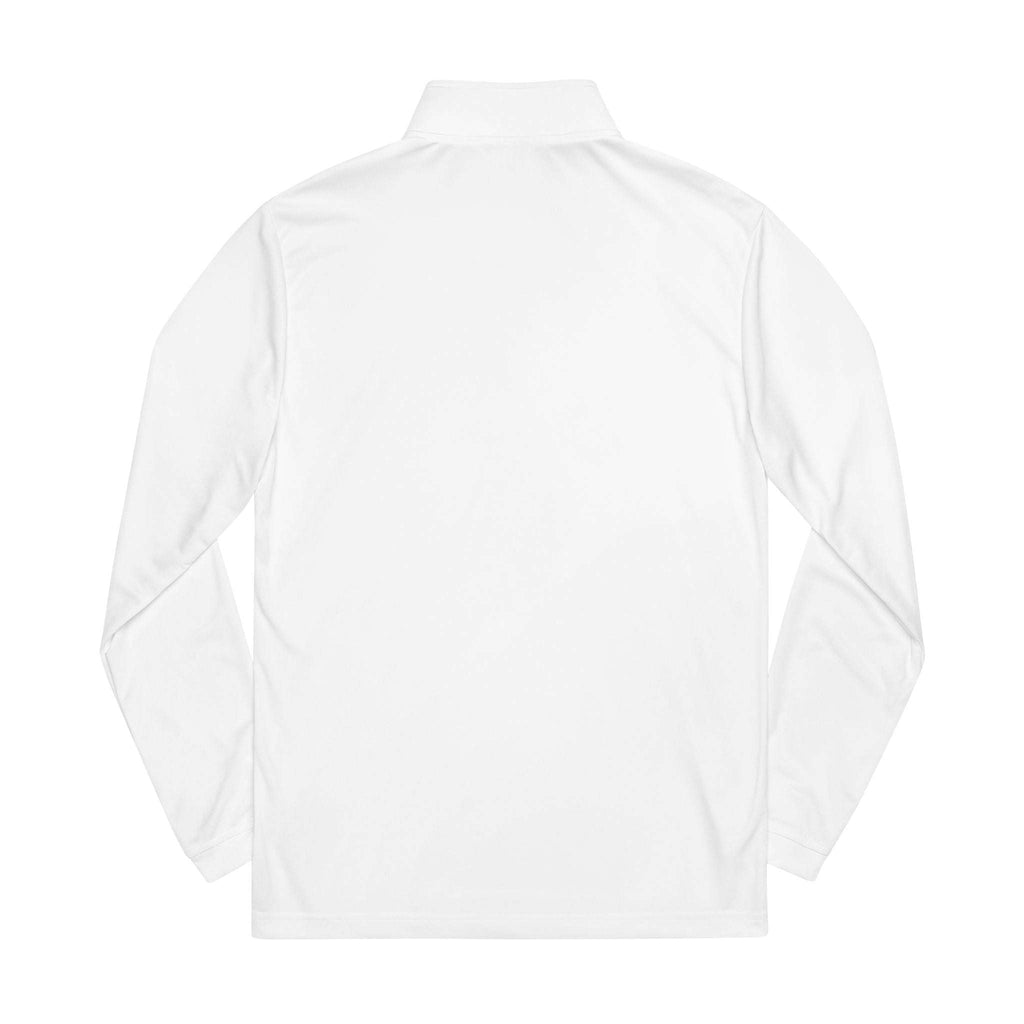 86 EVERYTHING | BLACK LABEL // BL-86-ZIP-01 - UV SHIELD - Embroidered Quarter-Zip Pullover by Printify