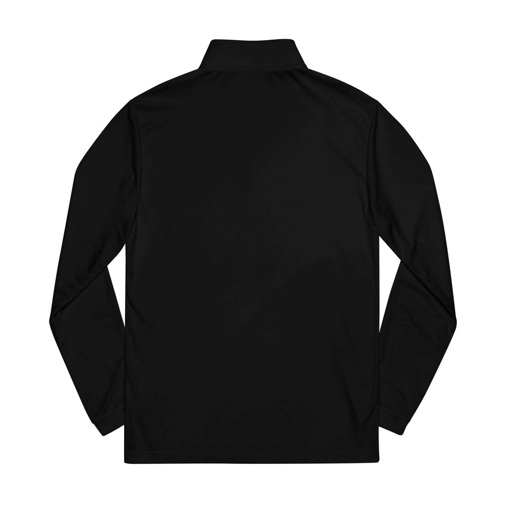 86 EVERYTHING | BLACK LABEL // BL-86-ZIP-01 - UV SHIELD - Embroidered Quarter-Zip Pullover by Printify