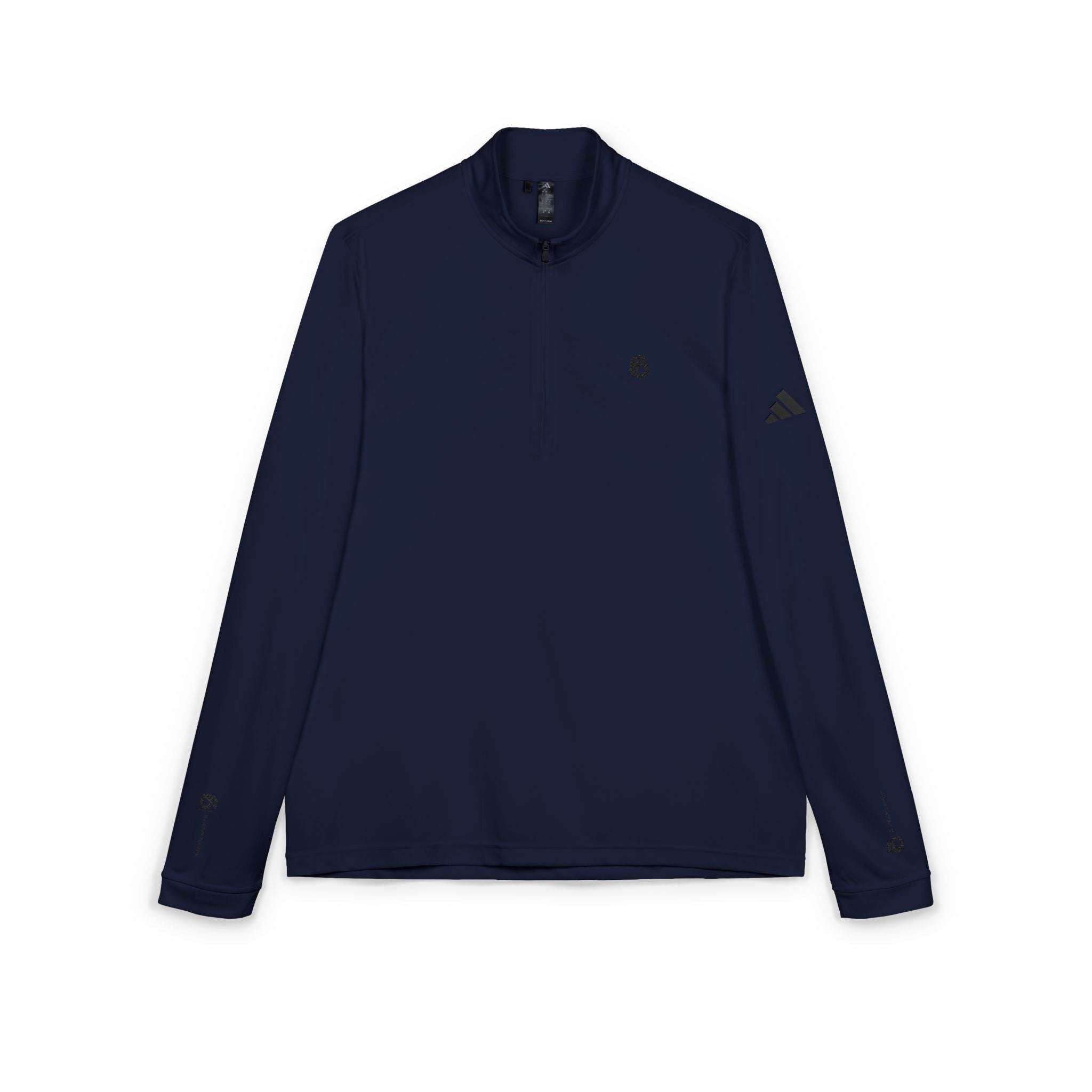 86 EVERYTHING | BLACK LABEL // BL-86-ZIP-01 - UV SHIELD - Embroidered Quarter-Zip Pullover by Printify