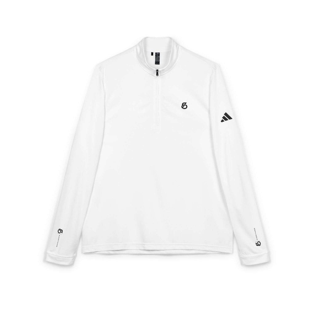 86 EVERYTHING | BLACK LABEL // BL-86-ZIP-01 - UV SHIELD - Embroidered Quarter-Zip Pullover by Printify