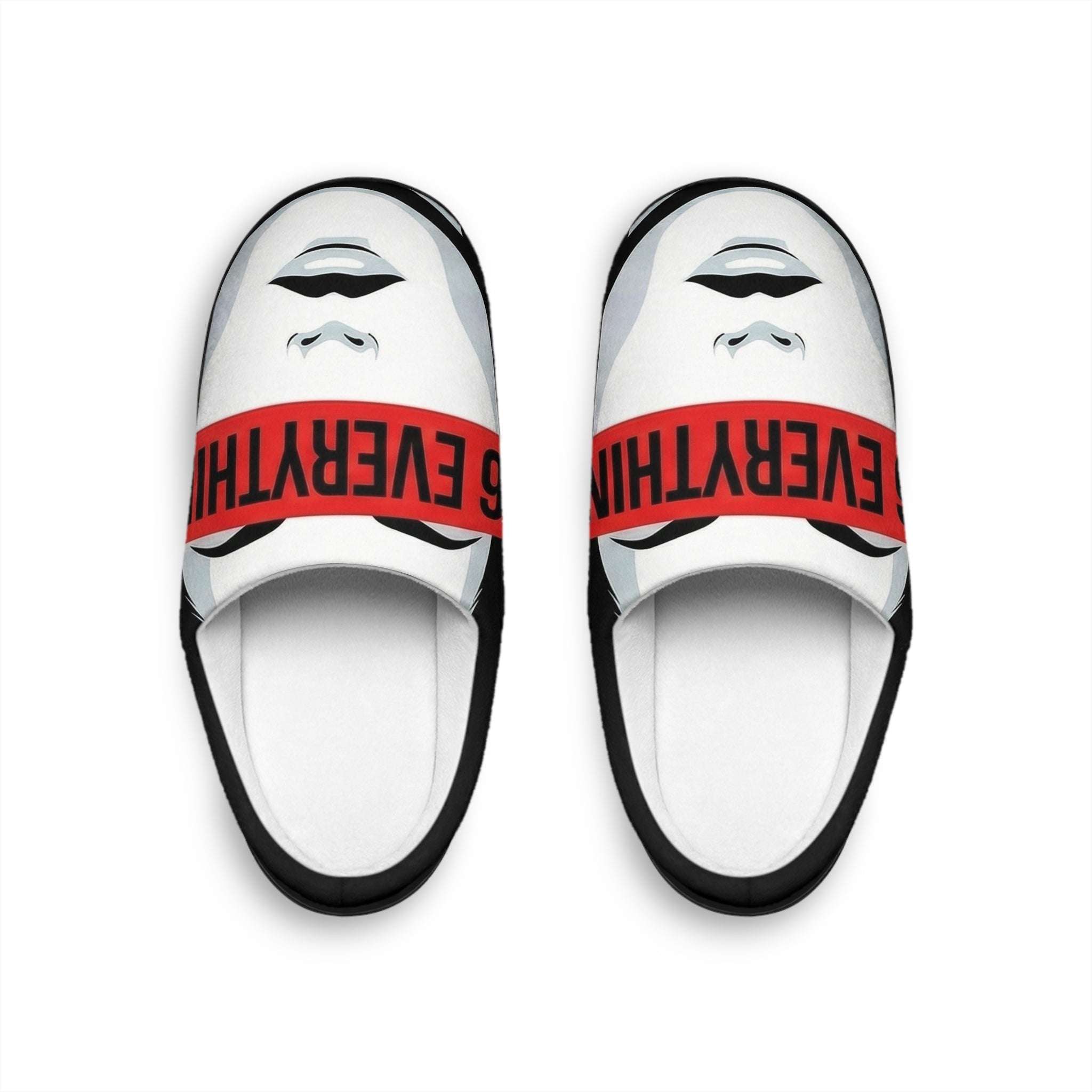 86 EVERYTHING | "Censored" Graphic Slippers - Women's by Printify