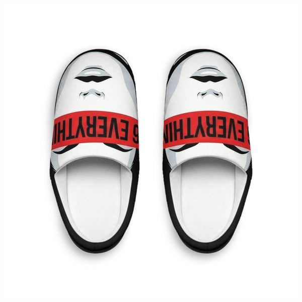 86 EVERYTHING | "Censored" Graphic Slippers - Women's by Printify