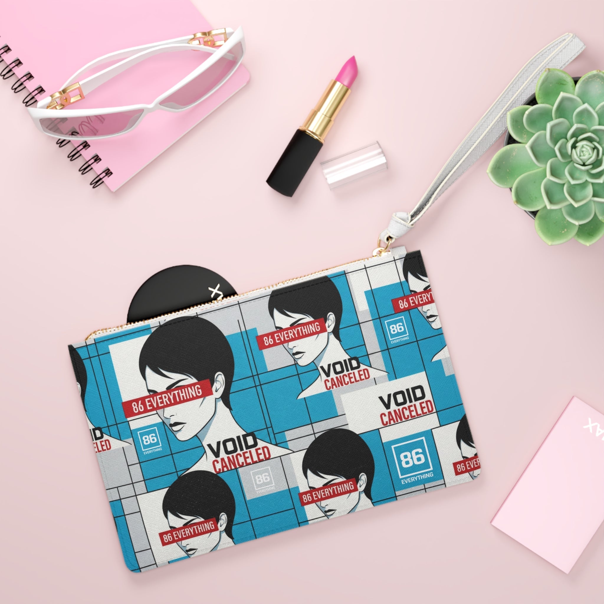 86 EVERYTHING - CENSORED MUSE - Clutch Bag - 86 EVERYTHING - Bags