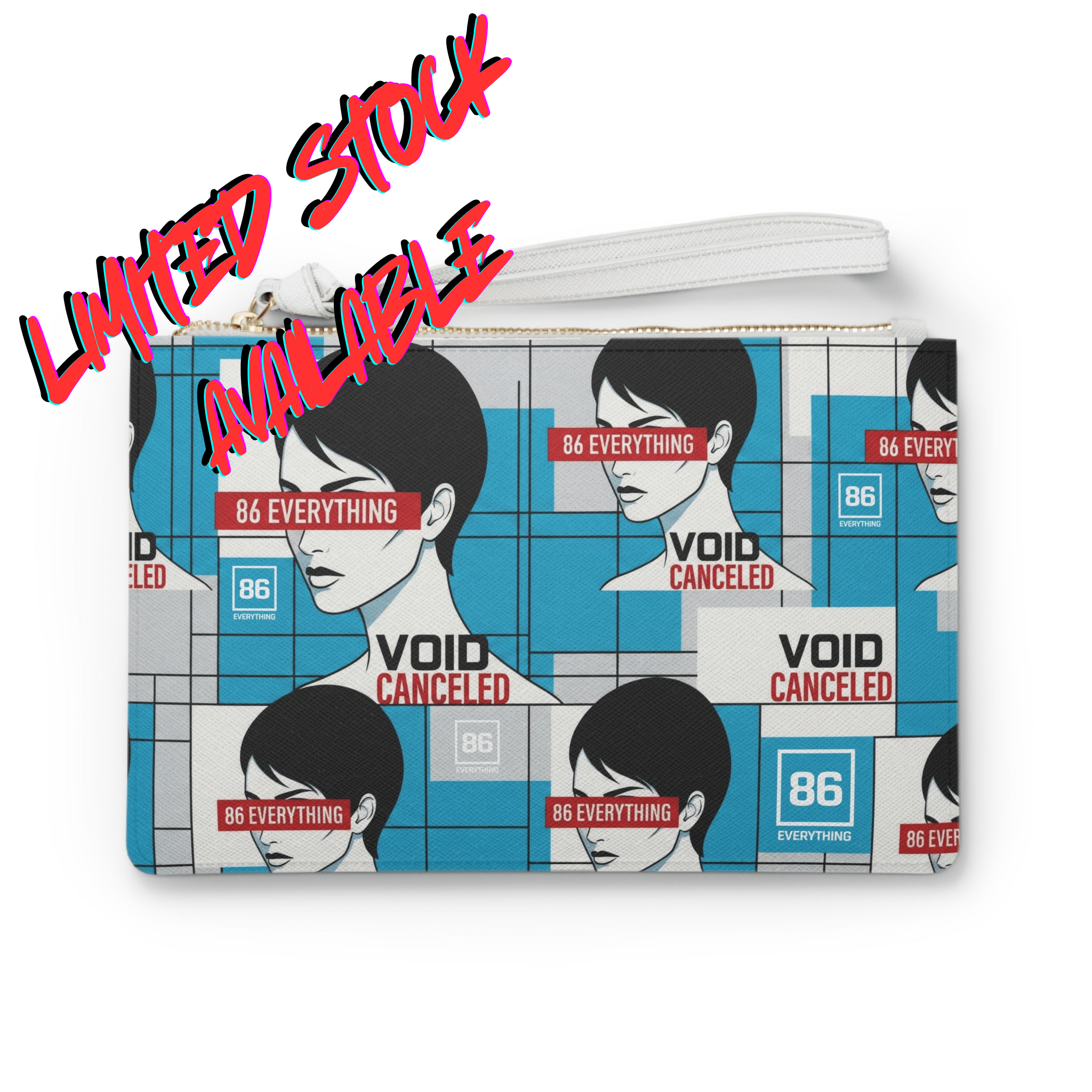 86 EVERYTHING - CENSORED MUSE - Clutch Bag - 86 EVERYTHING - Bags