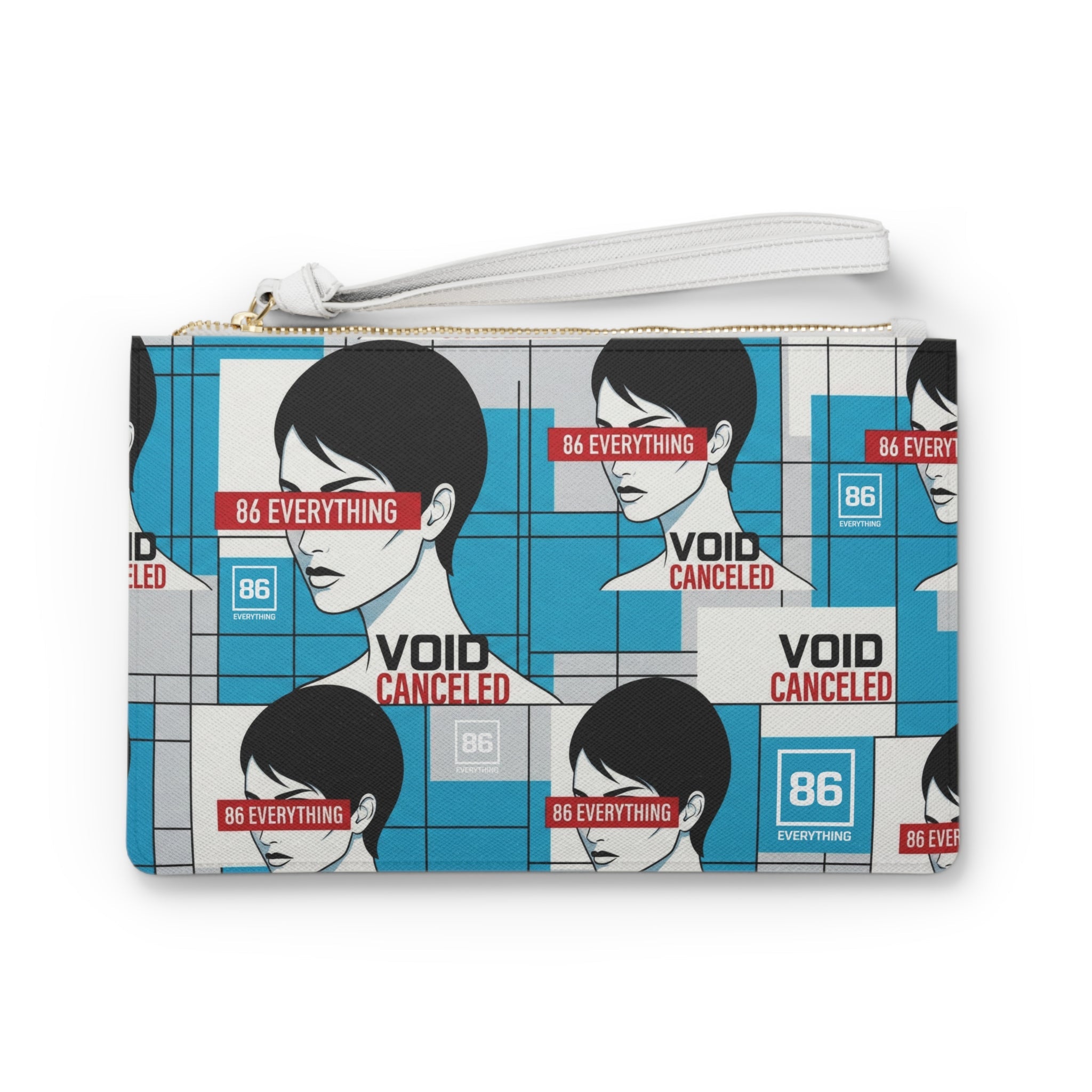 86 EVERYTHING - CENSORED MUSE - Clutch Bag - 86 EVERYTHING - Bags