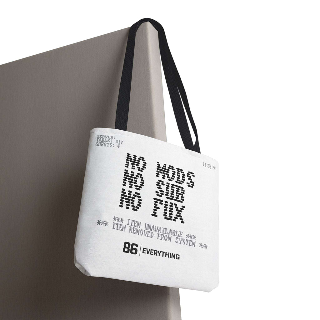 TICKET FLOOD TOTE - Shoulder Tote Bag by Printify