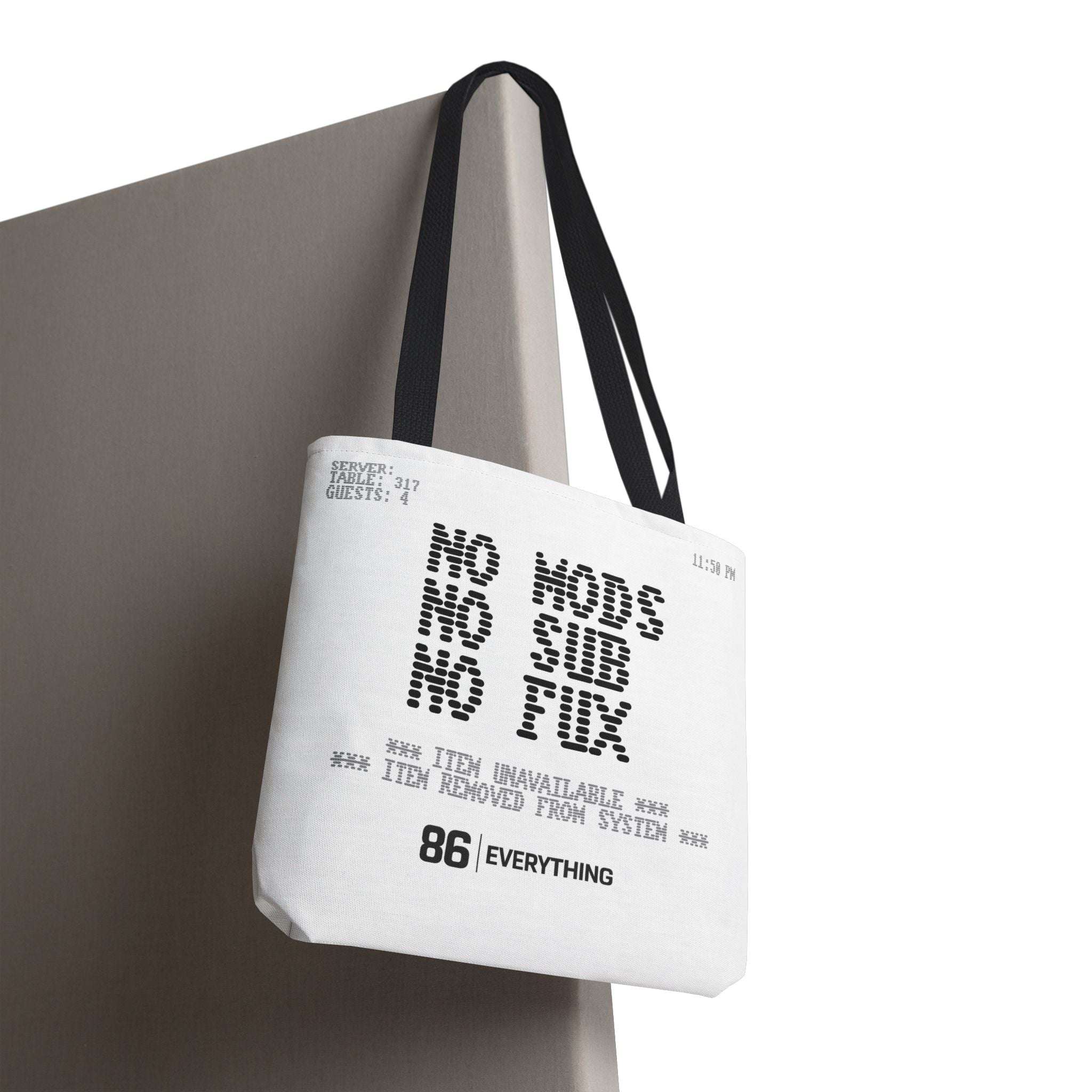 TICKET FLOOD TOTE - Shoulder Tote Bag by Printify