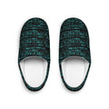 86 EVERYTHING | Neo Tokyo "Data Glitch" Slippers - Women's Slippers by Printify