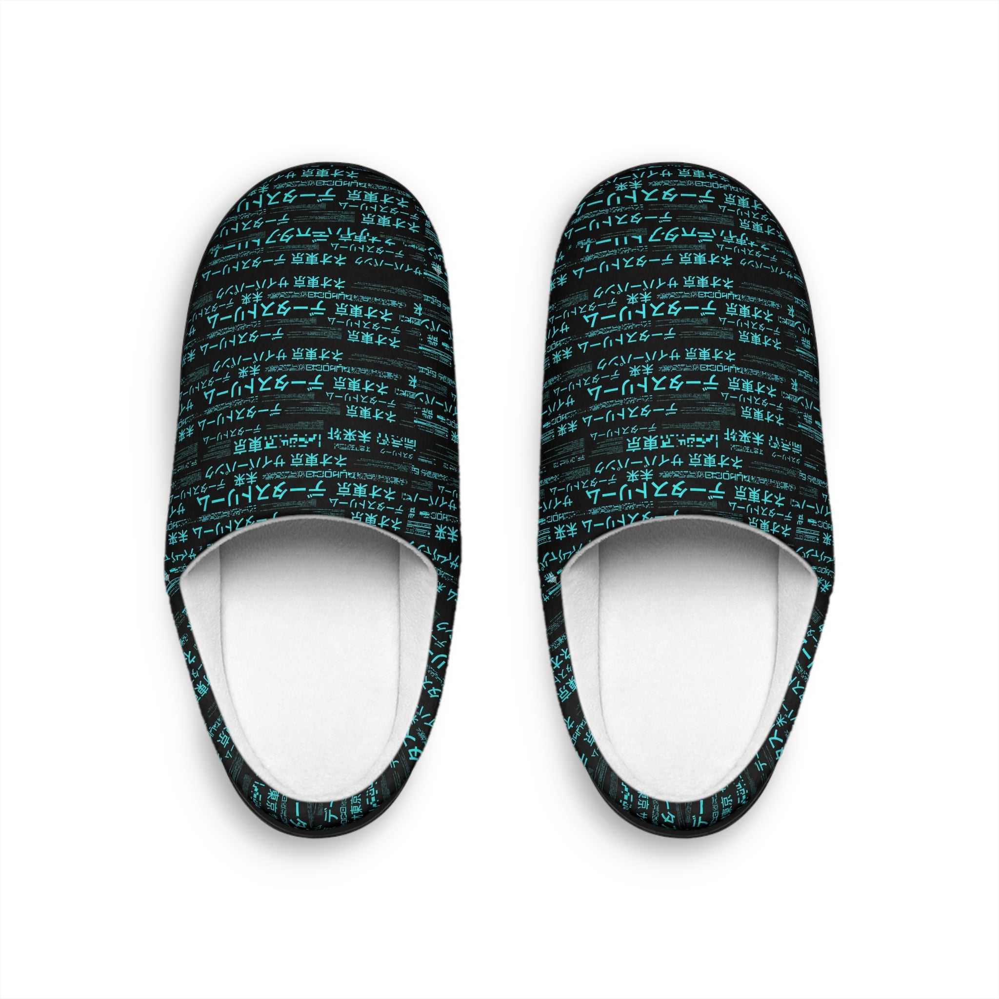 86 EVERYTHING | Neo Tokyo "Data Glitch" Slippers - Women's Slippers - 86 EVERYTHING - Shoes