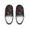 86 EVERYTHING | Neo Tokyo "Digital Noise" Slipper Collection - Women’s by Printify