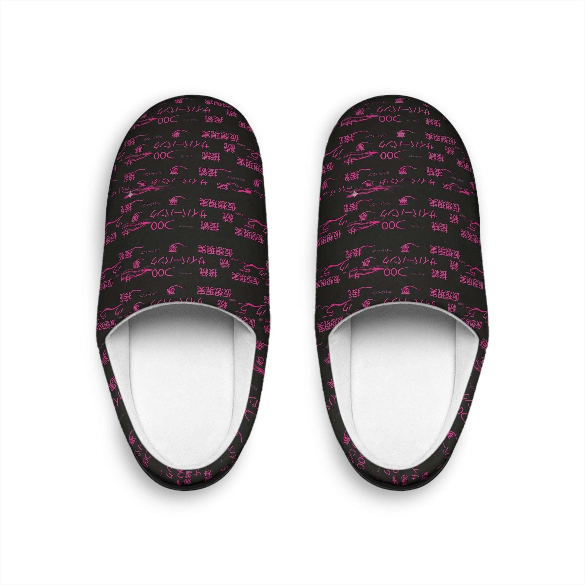 86 EVERYTHING | Neo Tokyo Digital Pattern Slippers - Women's by Printify