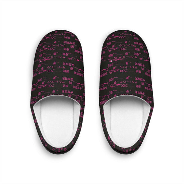 86 EVERYTHING | Neo Tokyo Digital Pattern Slippers - Women's by Printify
