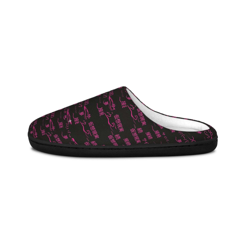 86 EVERYTHING | Neo Tokyo Digital Pattern Slippers - Women's by Printify