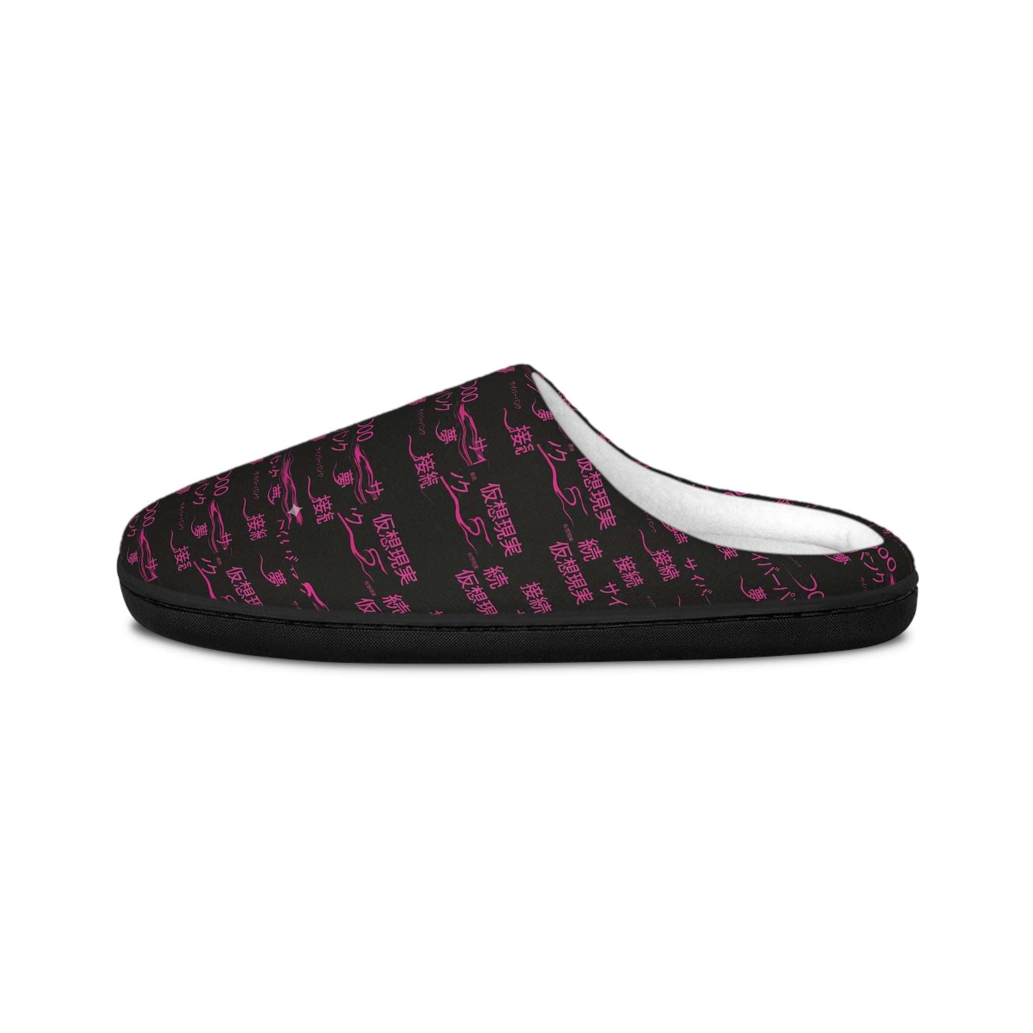 86 EVERYTHING | Neo Tokyo Digital Pattern Slippers - Women's by Printify