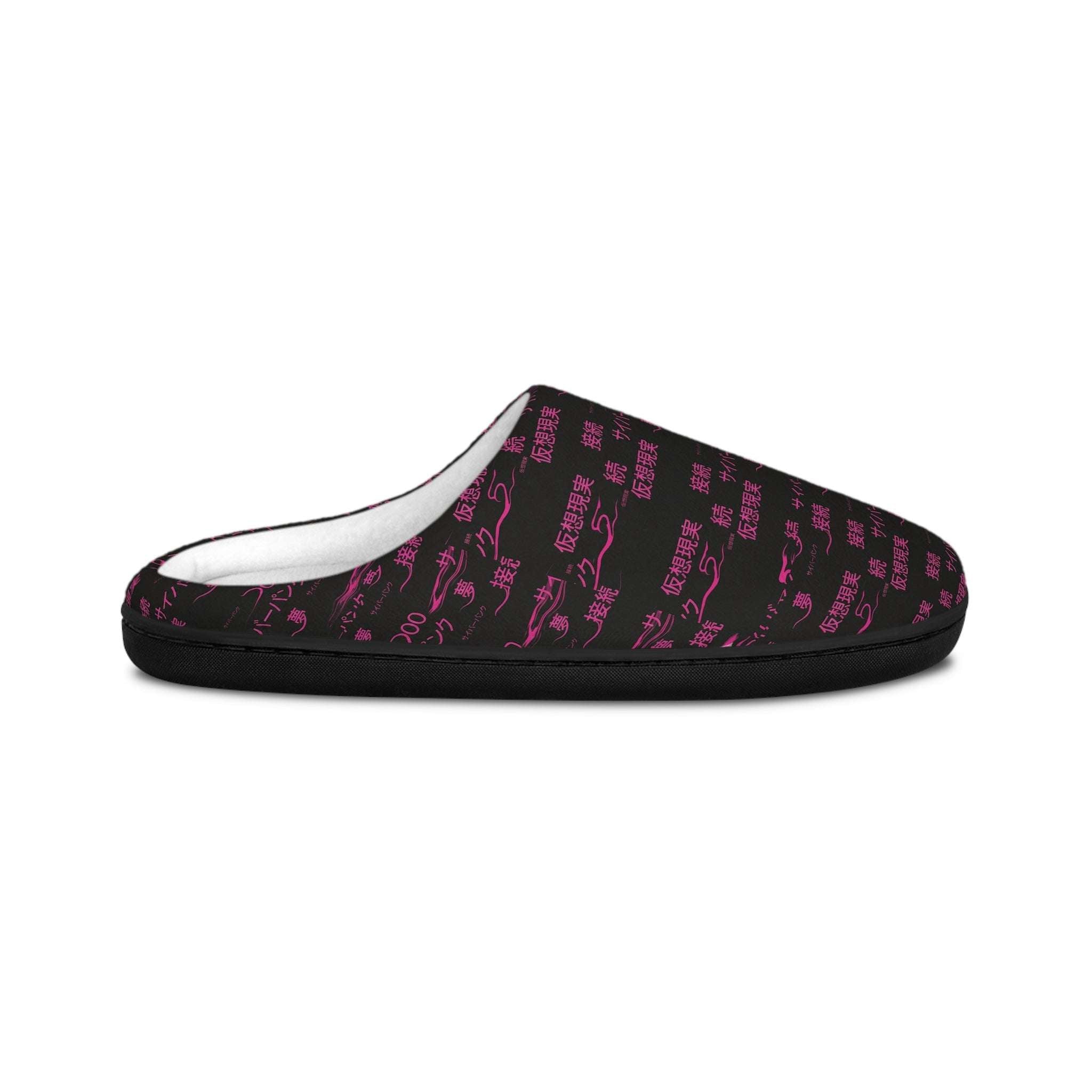 86 EVERYTHING | Neo Tokyo Digital Pattern Slippers - Women's by Printify