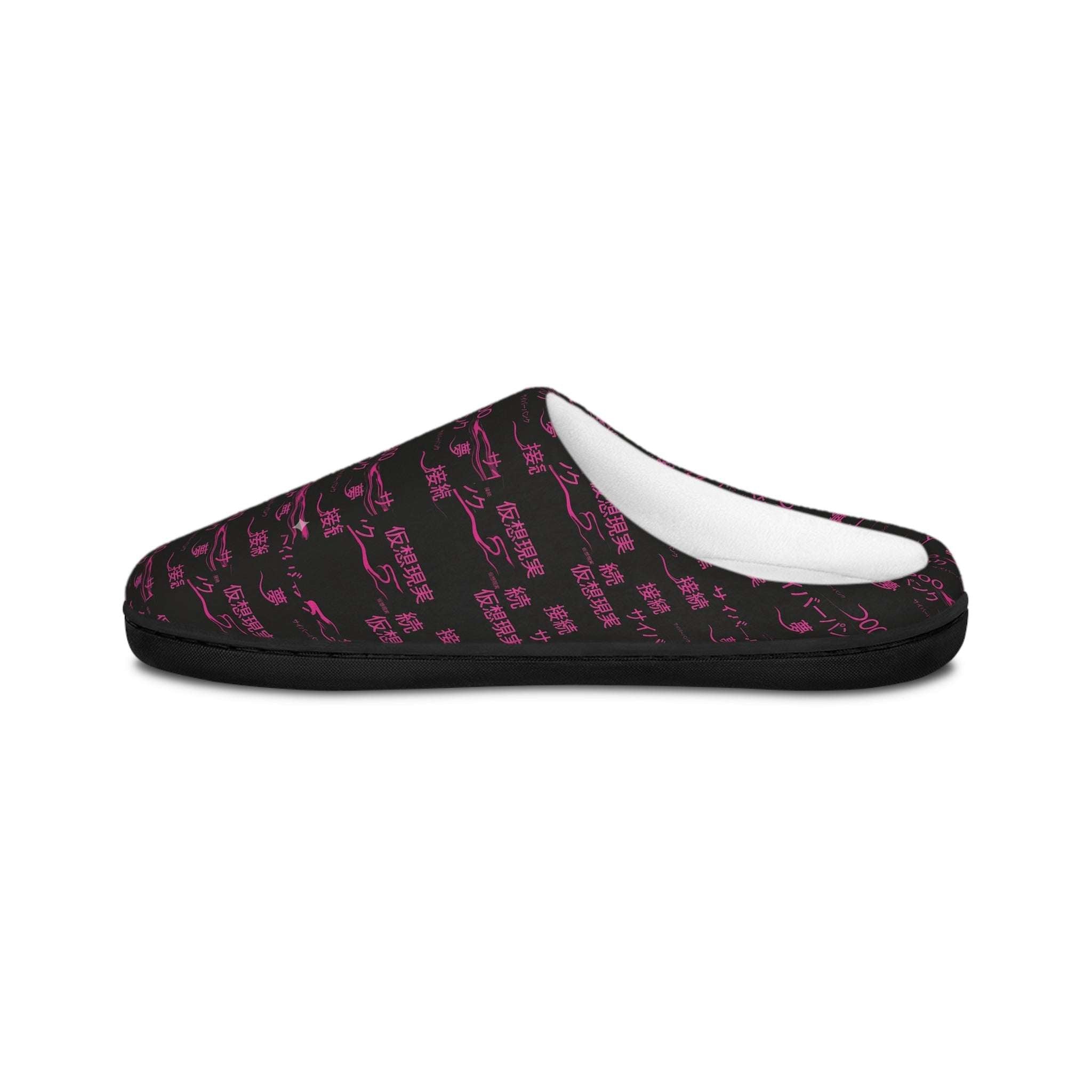 86 EVERYTHING | Neo Tokyo Digital Pattern Slippers - Women's by Printify