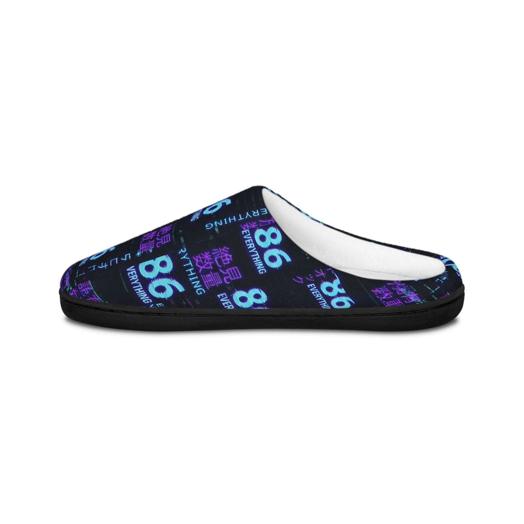 86 EVERYTHING | Neo Tokyo Glitch Slippers - Women's by Printify