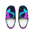 86 EVERYTHING | Neo Tokyo "Neon Vapor" Slippers - Women's by Printify