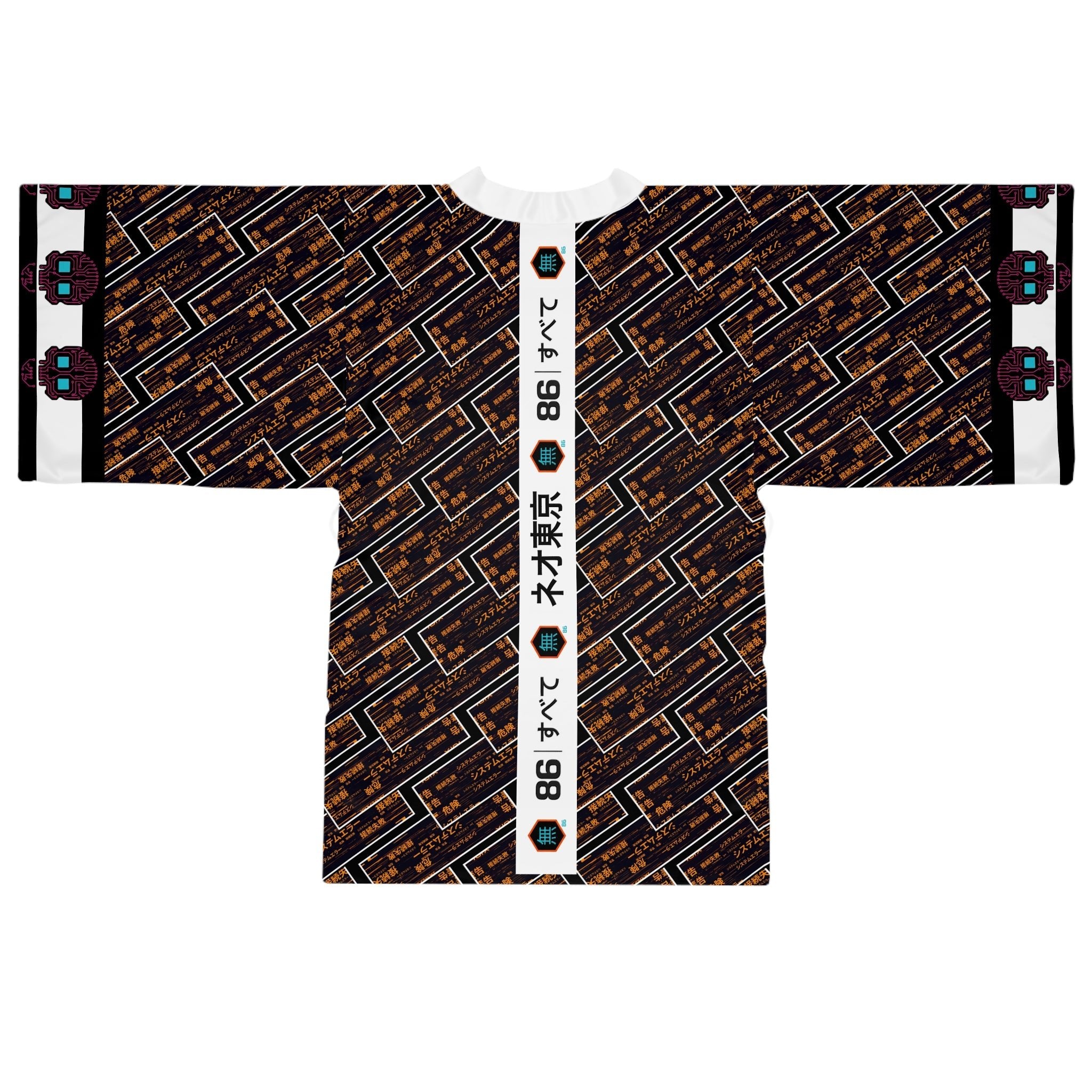 86 EVERYTHING | Neo Tokyo "System Error" - Kimono Robe - 86 EVERYTHING - All Over Prints