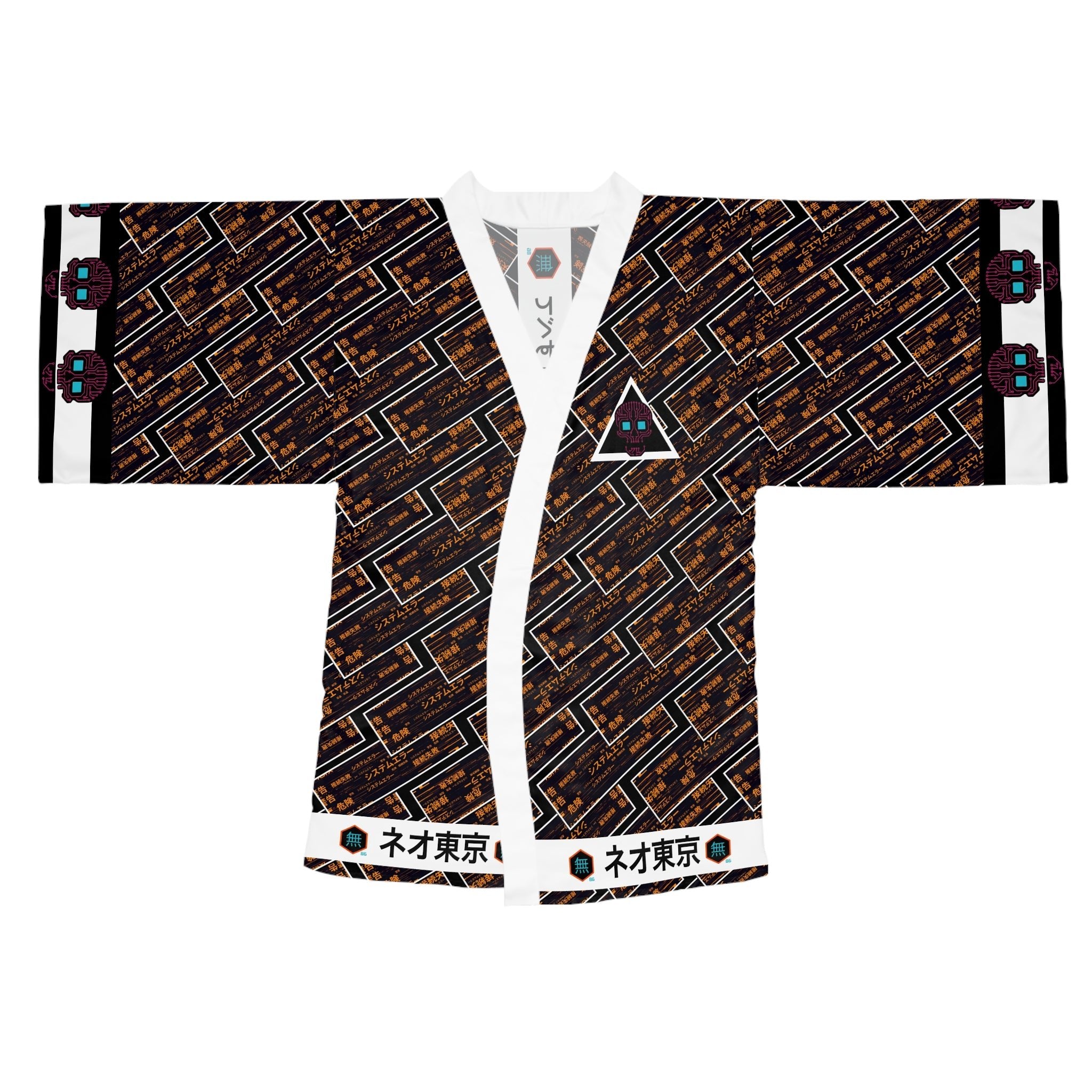 86 EVERYTHING | Neo Tokyo "System Error" - Kimono Robe - 86 EVERYTHING - All Over Prints