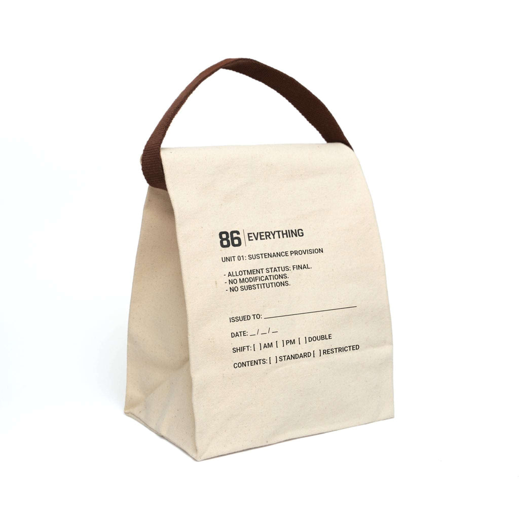 86 EVERYTHING | SHIFT MEAL PROVISION BAG - Lunch Bag by Printify