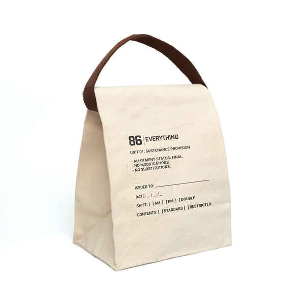 86 EVERYTHING | SHIFT MEAL PROVISION BAG - Lunch Bag by Printify