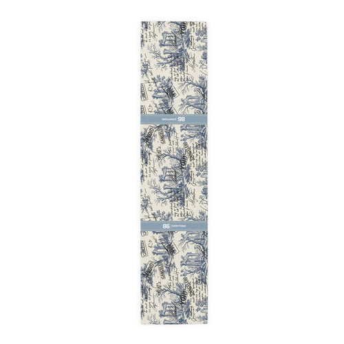86 EVERYTHING | LA FRICHE - THE "OVERWRITTEN" - Table Runner by Printify