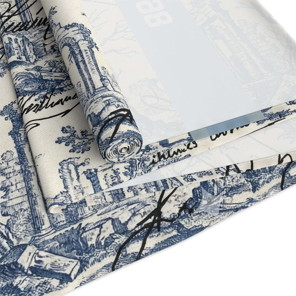 86 EVERYTHING | LA FRICHE - THE "OVERWRITTEN" - Table Runner by Printify