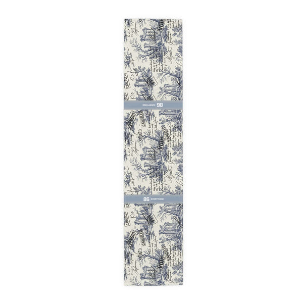 86 EVERYTHING | LA FRICHE - THE "OVERWRITTEN" - Table Runner by Printify