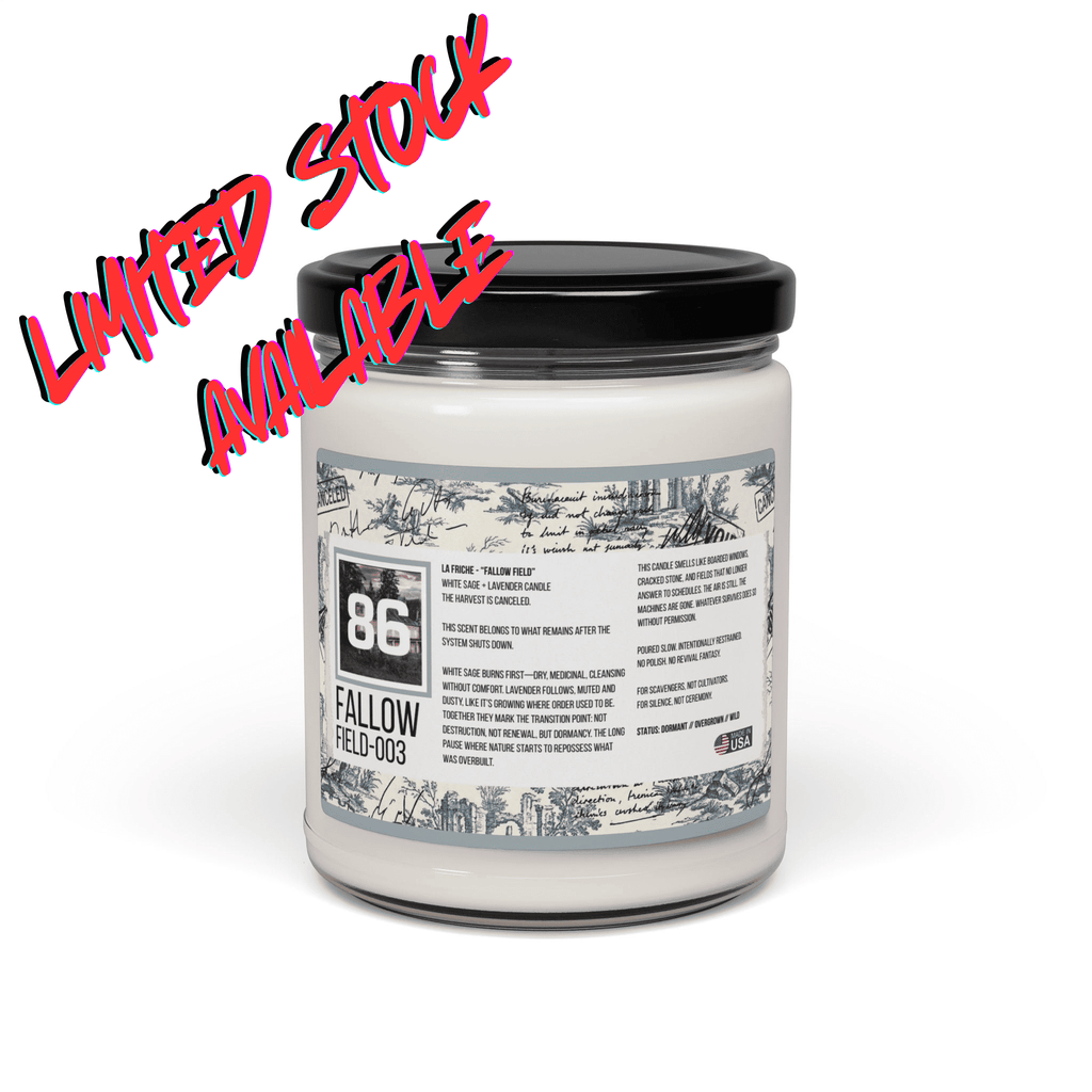 86 EVERYTHING | LA FRICHE - FALLOW FIELD - 9oz Soy Candle by Printify
