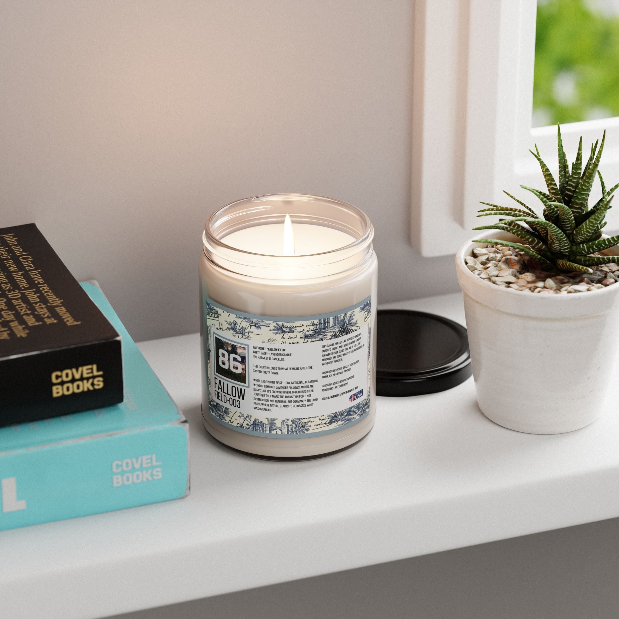 86 LA FRICHE - FALLOW FIELD - 9oz Soy Candle - 86 EVERYTHING - Home Decor