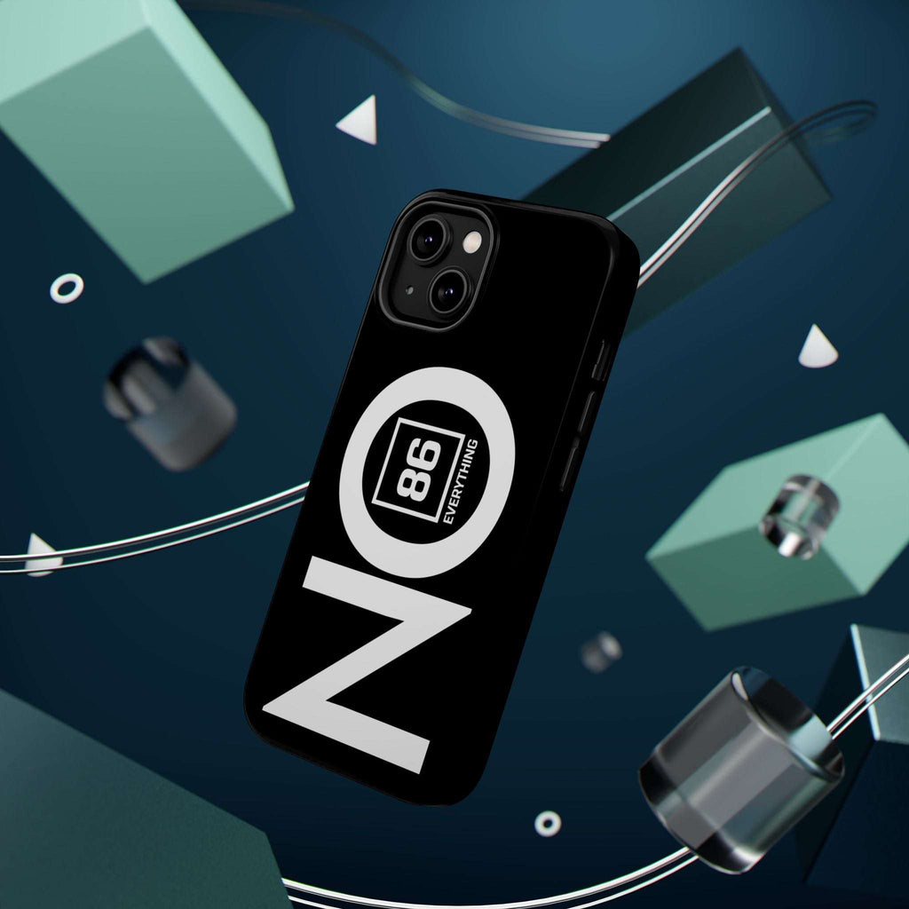 86 EVERYTHING | MANIFEST YOUR PERIMETER // THE "NO" TRANSPORT MODULE - Magnetic Impact-Resistant Case by Printify