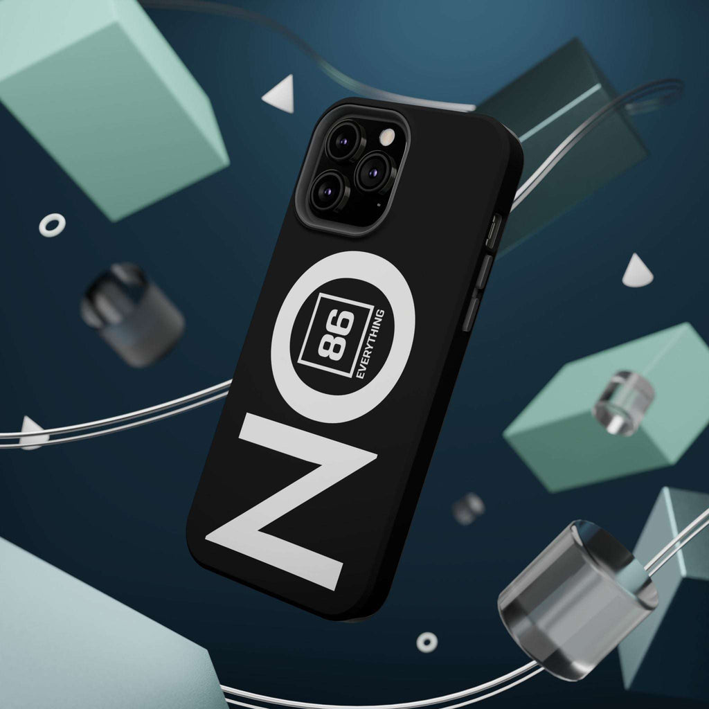 86 EVERYTHING | MANIFEST YOUR PERIMETER // THE "NO" TRANSPORT MODULE - Magnetic Impact-Resistant Case by Printify