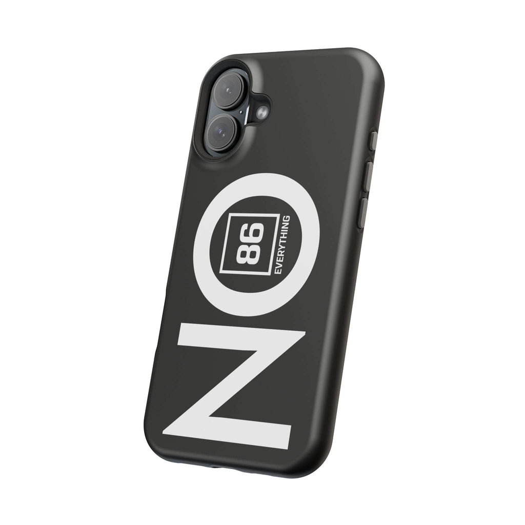 86 EVERYTHING | MANIFEST YOUR PERIMETER // THE "NO" TRANSPORT MODULE - Magnetic Impact-Resistant Case by Printify