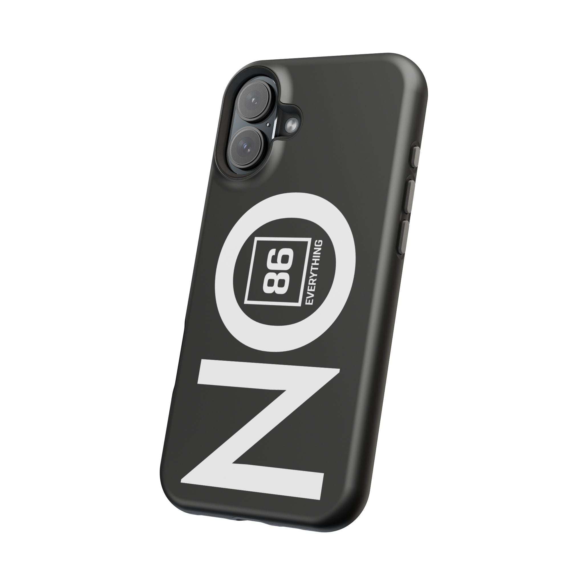 86 EVERYTHING | MANIFEST YOUR PERIMETER // THE "NO" TRANSPORT MODULE - Magnetic Impact-Resistant Case by Printify