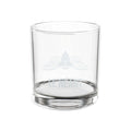 One clear glass whiskey glass with a moth illustration and LE NÉANT printed on the side.