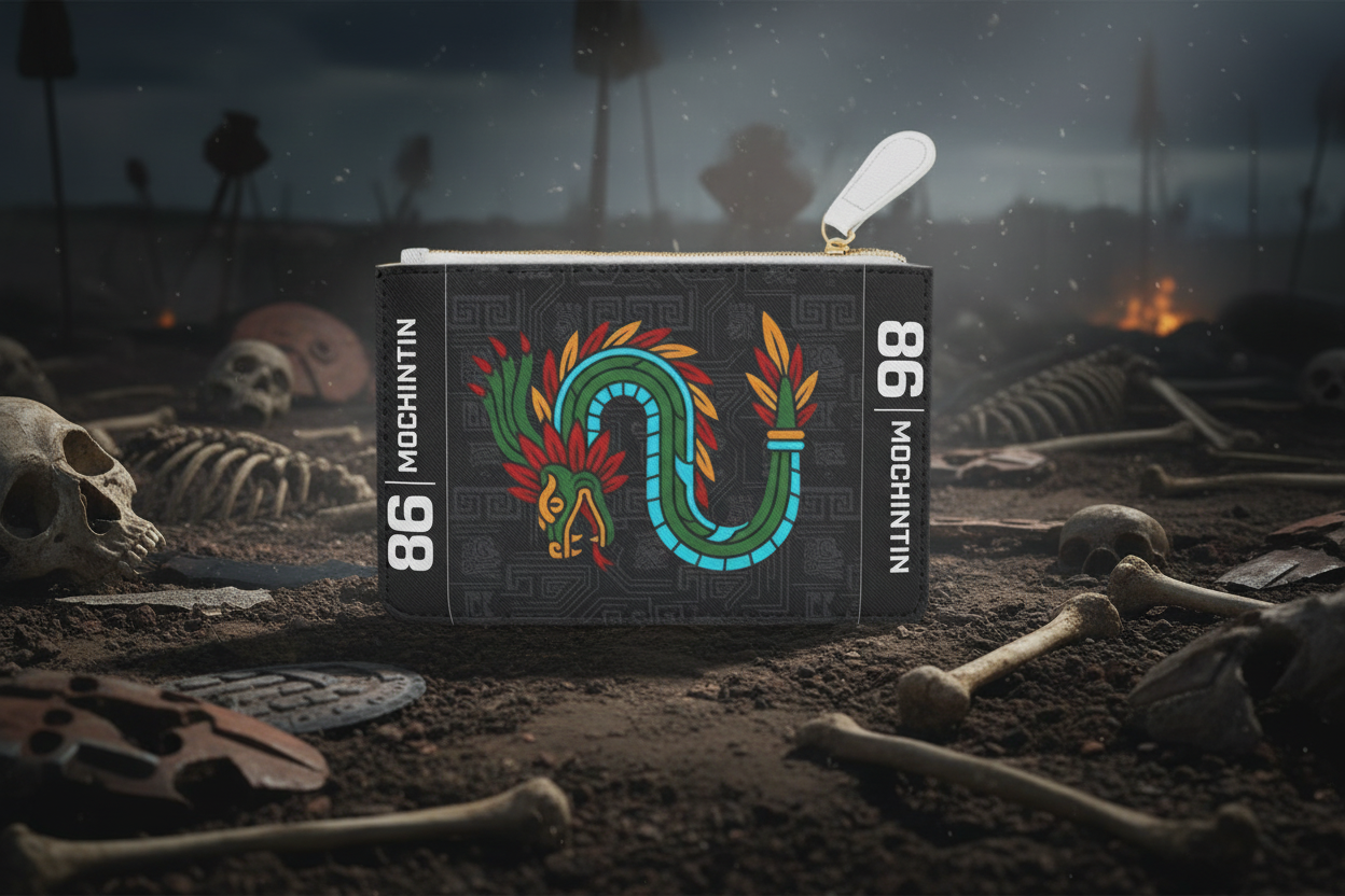 ATZLÁN NEXUS - ITZLI OBSIDIAN: QUETZAL INITIATIVE - Mini Clutch Bag