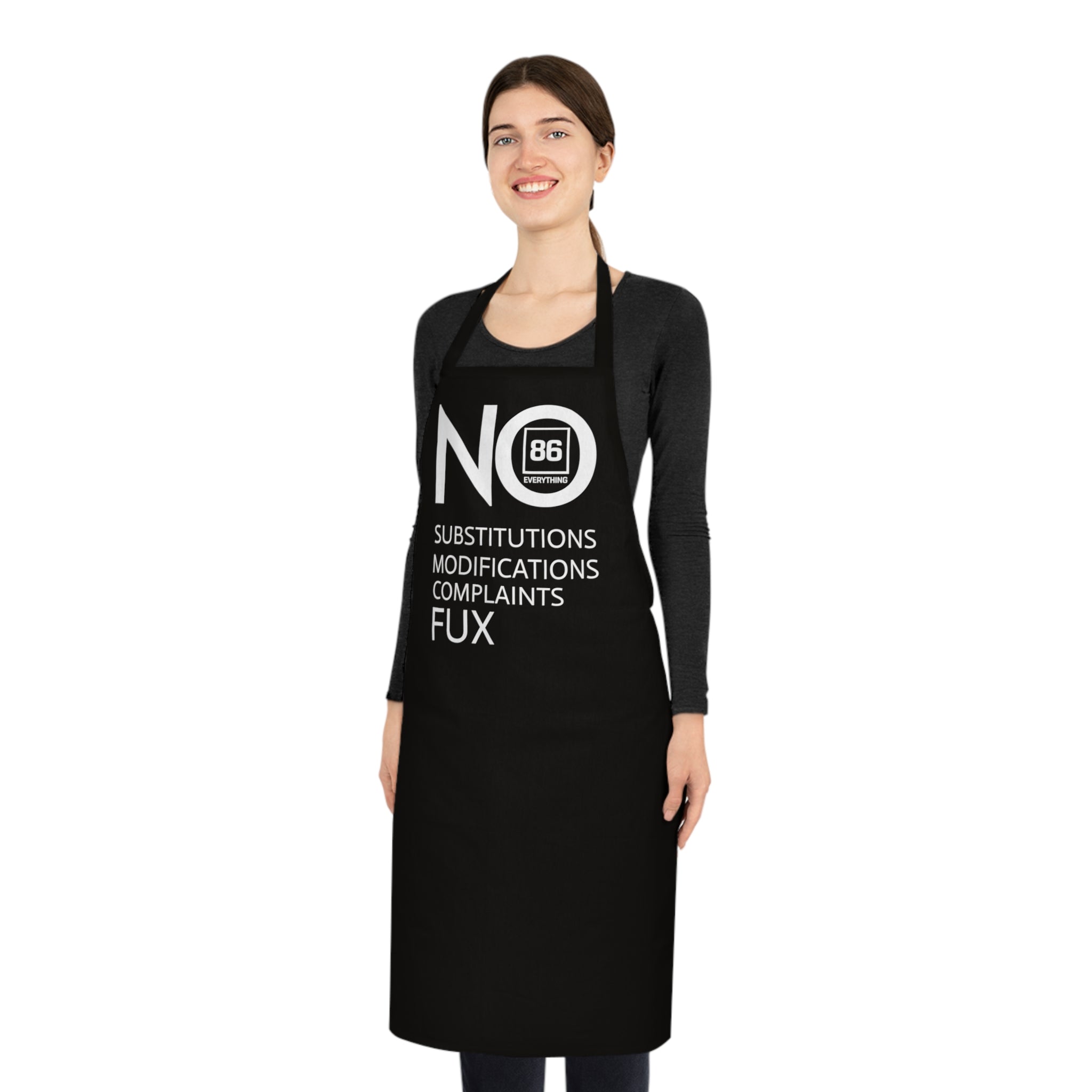 86 EVERYTHING | NO TO EVERYTHING // “NO FUX” - Cotton Apron