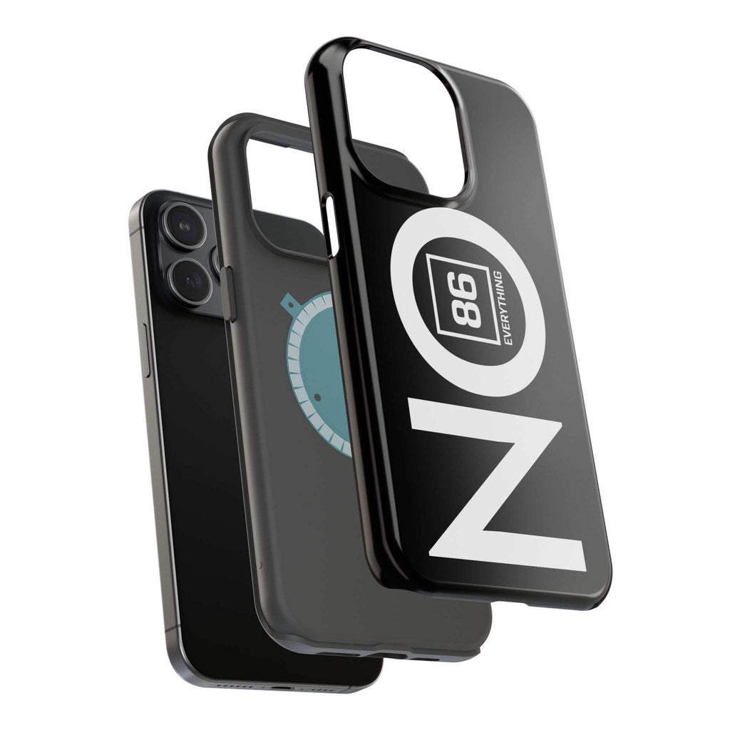 86 EVERYTHING | MANIFEST YOUR PERIMETER // THE "NO" TRANSPORT MODULE - Magnetic Impact-Resistant Case by Printify
