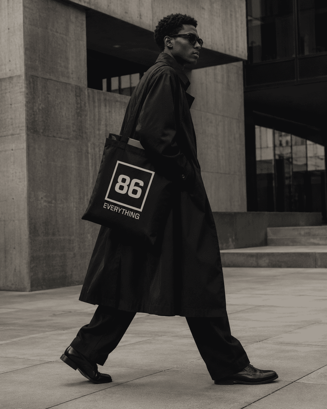 THE 86 EVERYTHING TOTE - Organic Cotton Tote Bag by Printify Bags Tote Bags