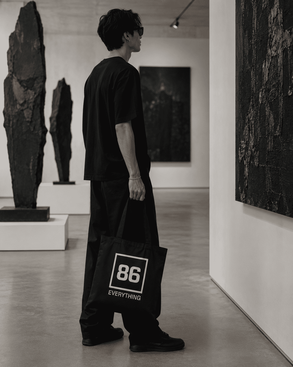 THE 86 EVERYTHING TOTE - Organic Cotton Tote Bag by Printify Bags Tote Bags