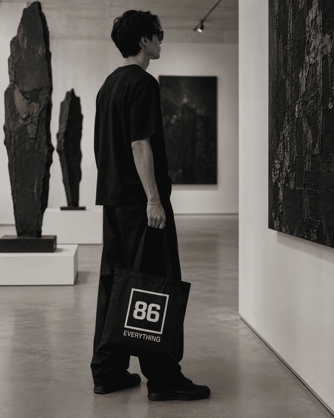 THE 86 EVERYTHING TOTE - Organic Cotton Tote Bag by Printify Bags Tote Bags