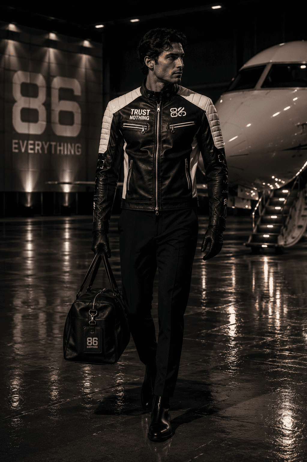 SYSTEM 86 FIELD JACKET - Leather Motorcycle Jacket by Yoycol Motorcycle Jacket Motorcycle Outerwear