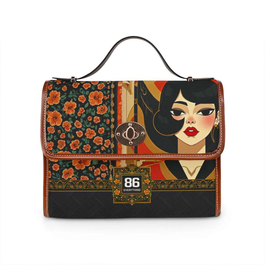 86 EVERYTHING | DECO BOTANICA // THE EMPRESS BAG - CONVERSATION UNIT - Shoulder Purse by Printify